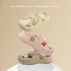Sandal Baim Anak Perempuan Sandal Fuji Korean Style Anak Pita Sandal Selop Anti Slip Karet EVA Ringan Nyaman 8929K/T-A