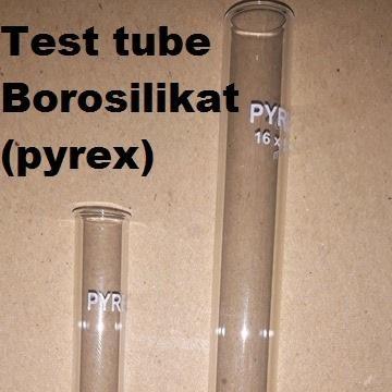Gambar tabung reaksi borosilikat test tube pyrex dari Pharmachemical9 Kota Bandung Tokopedia