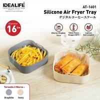 Gambar IDEALIFE - Silicone Air Fryer Tray - Nampan Penggorengan - (AT-1901) - BEIGE dari IDEALIFE ONLINE STORE Kota Administrasi Jakarta Utara 2 Tokopedia