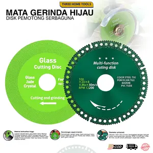 BUY 1 GET 1 - MATA GERINDA SERBAGUNA MULTIFUNGSI POTONG KACA BESI CUTTING WHEEL POTONG KERAMIK【PAKET HEMAT】