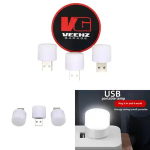 Lampu LED Mini USB Portable Lampu Belajar Baca Tidur Emergency Night Light