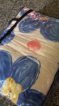 Product Review of AESTHETIC PROJECT - Fullset Bedcover Motif Blue Saphire / Sprei Microtex Disperse Premium - Anti Luntur from 1**a 1