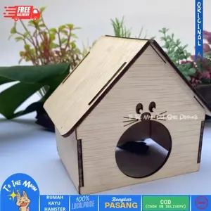 Rumah Hamster Vintage | Rumah Hamster Lucu | Rumah Hamster Unik