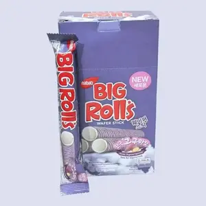 Big Rolls Purple Food Snack Cemilan Manis Ungu Enak