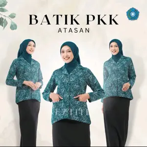 Batik cewek pkk terbaru katun halus full furing
