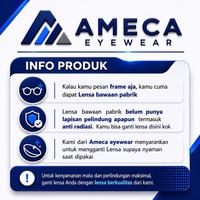 Frame Catatan Promo Kacamata Frame Kotak Tebal Pria Wanita Blueray Photocromic Normal ...