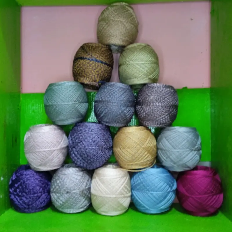 Benang rajut mambo polykilap D18 (100g) 100% Polyester/ polychery/ polynice 0