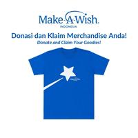 Gambar Make-A-Wish Indonesia Kaos Biru Bintang Besar Big Star dari Make-A-Wish Indonesia Kota Administrasi Jakarta Pusat 1 Tokopedia