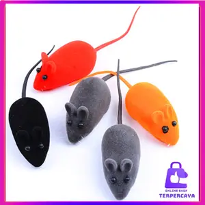 OST TIKUS CIT CIT Mainan Tikus Interaktif Mencit Kucing Cat Toys Bentuk Tikus Bisa Bunyi Mainan Hewan Peliharaan Doggy Bersuara Cit