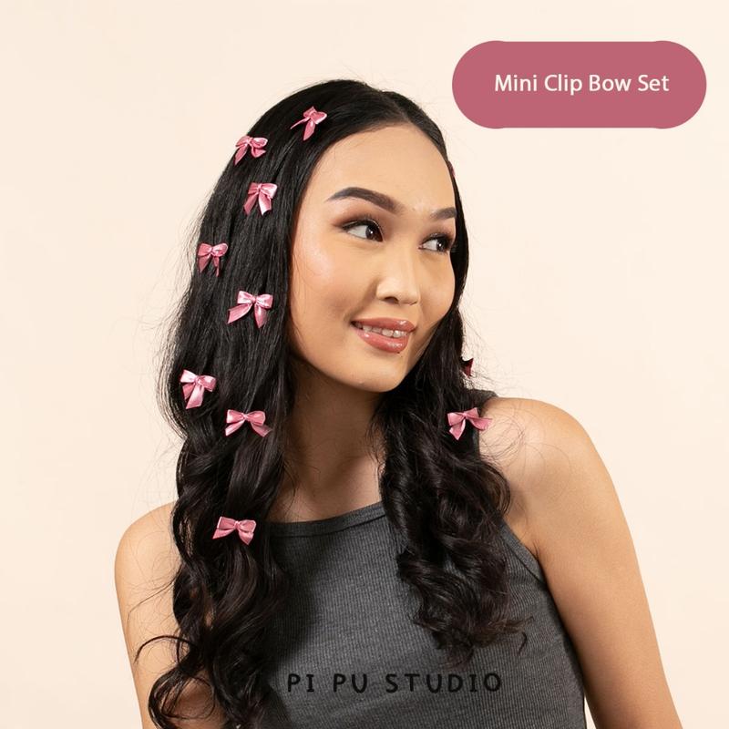Best Seller Papipu Studio Jepit Mini Bow Jennie Set 8 Pcs Jepit Pita Korea  Jennie Mini 3