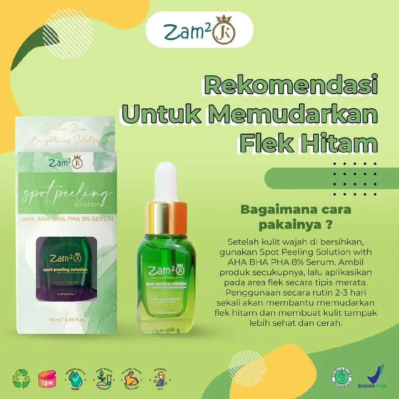 ZAM2JK SERUM WAJAH ZAMZAMJK BPOM  Perawatan WAJAH SERTA MEMUTIHKAN SEKALIGUS Pencerah 0