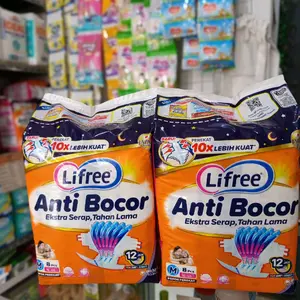 Lifree perekat M8/L7/XL6/XL13 popok dewasa