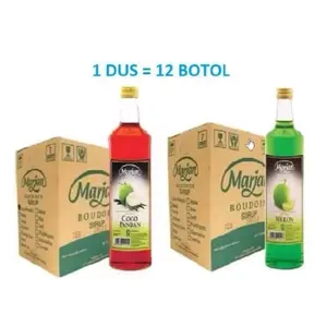Marjan Sirup Marjan Boudoin 1 Dus Isi 12 Pcs Cocok Untuk Minuman Segar Dan Lezat