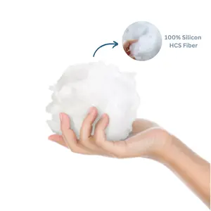 BAHAN ISIAN BANTAL SILICON Sintetis HOLLOW CONJUGATED (HCS) / DAKRON / KAPAS PREMIUM GRADE PLUS+ Untuk Bed / Bantal