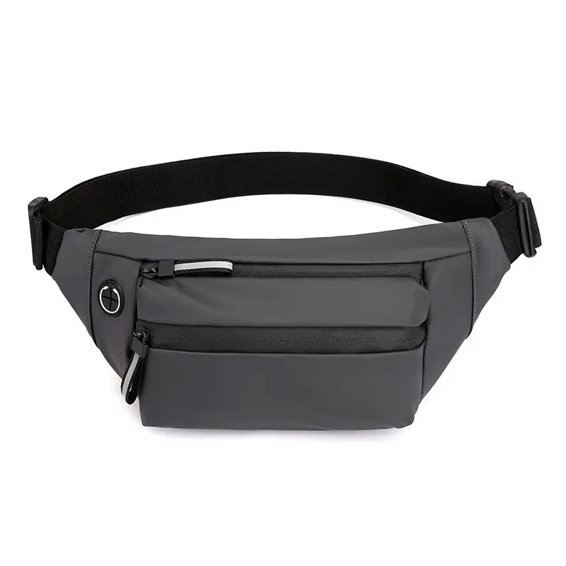 Techdoo Tas Pria Selempang Casual Anti Air Pinggang Pria Slingbag Waistbag Slempang Pria Murah TS214 1