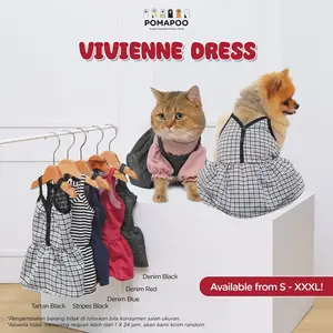 POMAPOO - Baju Kucing dan Baju Anjing Vivienne Dress