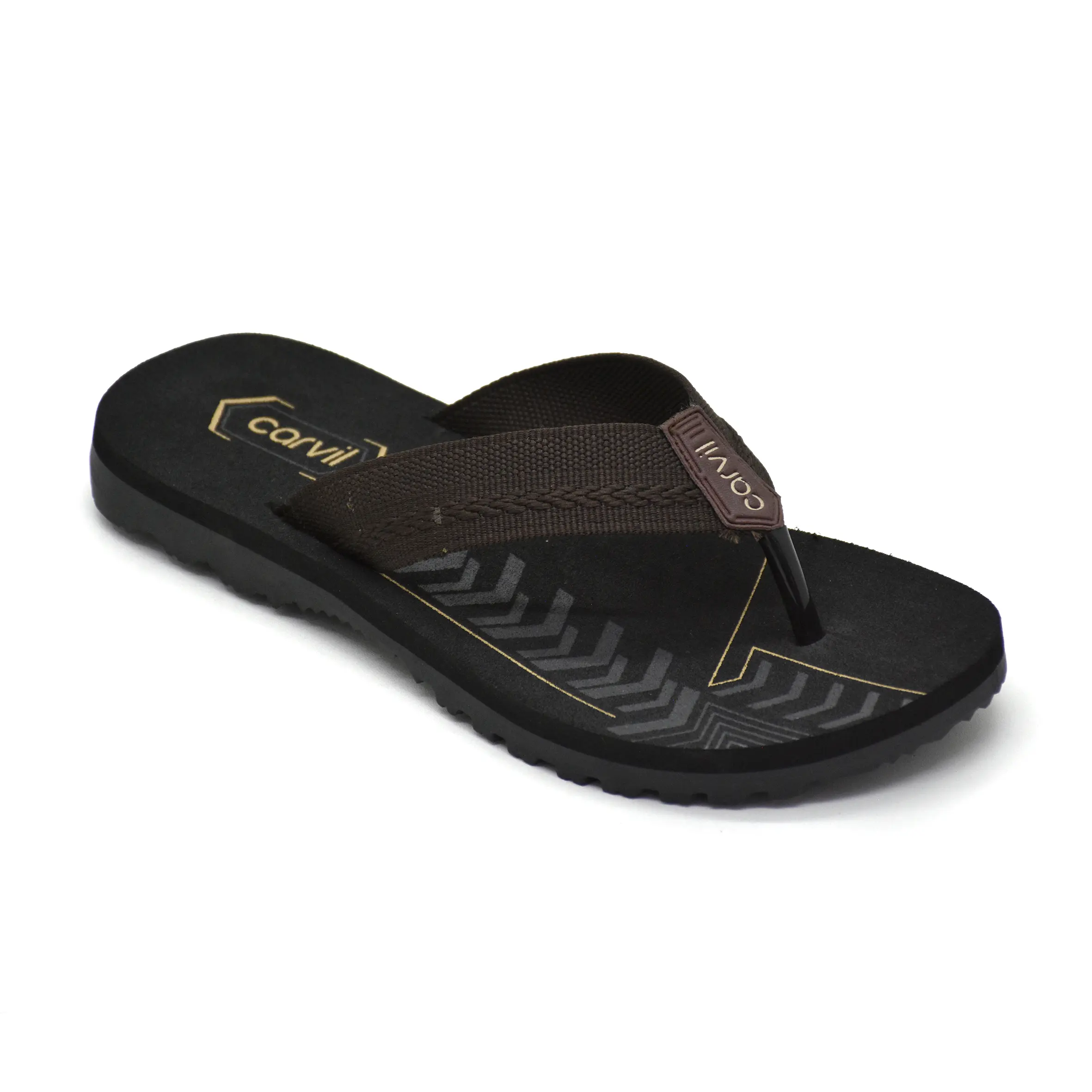 Carvil Sandal Jepit Pria Dimas - M Sponge Flat