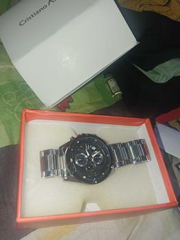 Product Review of CristianoAillenJamTanganPriaAnalog8895RantaiStainlessSteelChronographKacaSapphireWaterResistant3ATMWatchesWaterproof from F**z A** 0