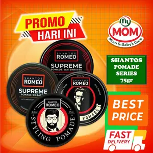 Shantos Romeo Pomade Series | Classic | Styling | Supreme | Minyak Rambut | Gel Rambut | MyMom