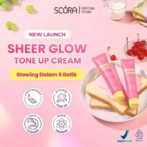 SCORA Sheer Glow Tone Up Cream 30 Gr