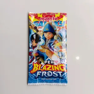 Kartu Monsta Galaxy Card BoBoiBoy Cahaya - 1 Sachet isi 8 Kartu - Mainan Anak Kartu Boboiboy