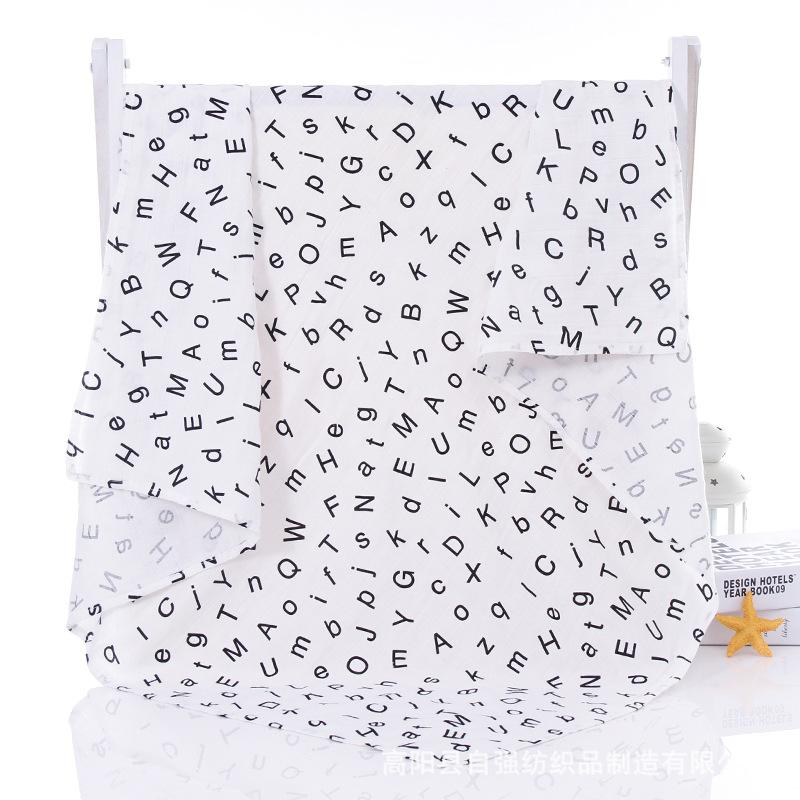 Product Introduction of Khăn tắm cho Trẻ Sơ Sinh, có thể được sử dụng làm chăn, khăn quấn hoặc khăn quấn, thích hợp cho các sản phẩm em Bé 8