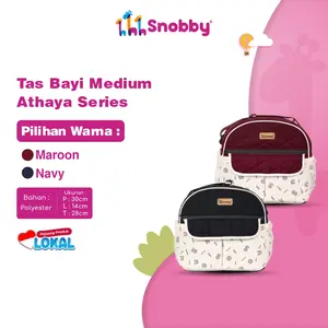 Snobby Tas Bayi Medium Double Saku Motif Athaya Series SBT7776 Bag