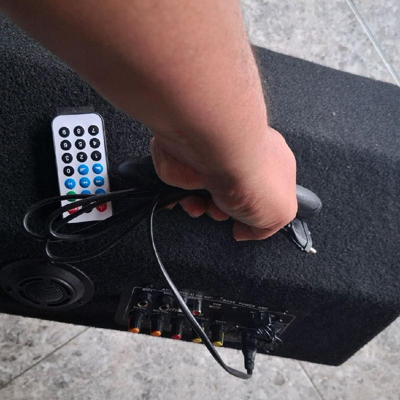 Speaker Sepikar Aktif 10 Inch Portable AC/DC Karaoke + echo Bluetooth 2