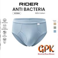 Gambar Celana Dalam Pria Rider Anti Bakteria R325BW 100% Katun Open Fly dari Grosir Pasar Klewer Solo Kota Surakarta 3 Tokopedia