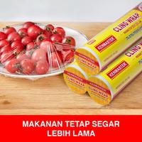 Gambar Kenmaster Plastik Wrap Makanan Panjang 30 Meter x 30 CM - KM-513 - / Food Cling Wrap / Plastic Wrap Cover - OL115 dari Kenmaster Official Store Kota Administrasi Jakarta Utara 5 Tokopedia