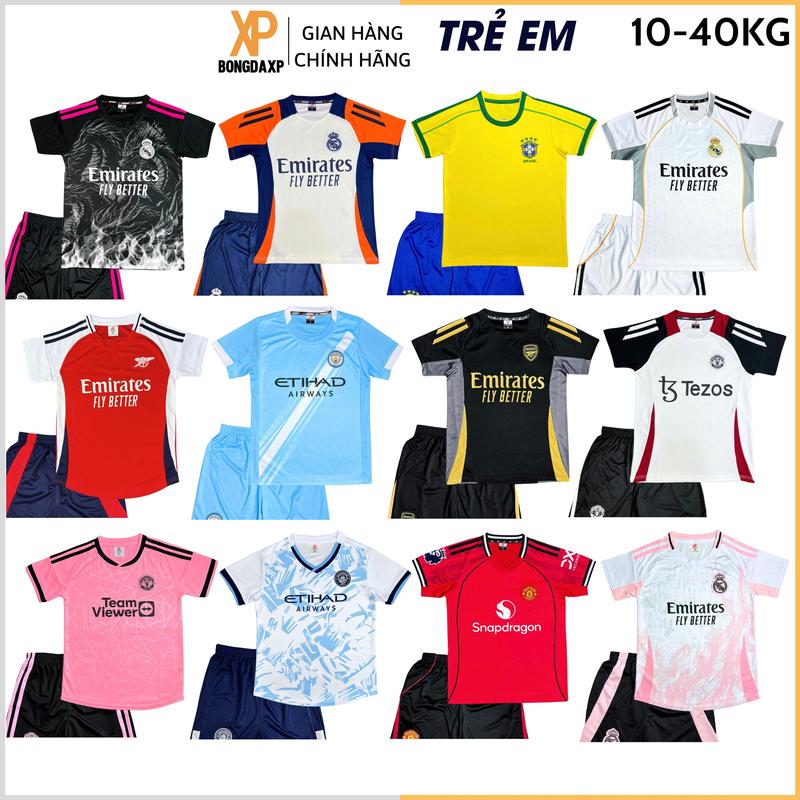 Quần áo bóng đá trẻ em, đồ đá banh trẻ em Siêu dễ thương nhiều mẫu S1