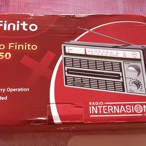 FINITO RADIO AC/DC Portable 4250 International Antik Klasik Jadul 3 BAND FM - AM - SW