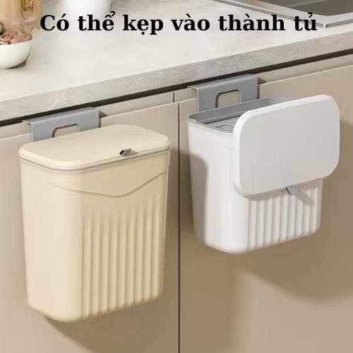  Thùng rác treo tường CLEAN 12L đa năng,bền chắc. 