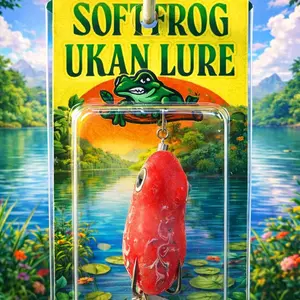 SOFT FROG UKAN LURE (warna chat admin)