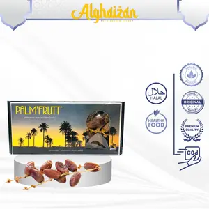 Kurma PALMFRUIT 100% ORII || KURMA TUNISIA||500 GRM ||kurma premium deglet noor Dates besar dan kenyal crunchy GHAIZAN BLOK C