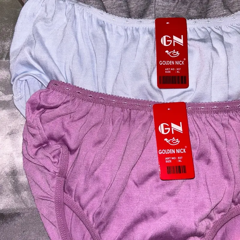 3pcs CD CELANA DALAM WANITA GOLDEN NICK GN KATUN Nyaman Lembut 5