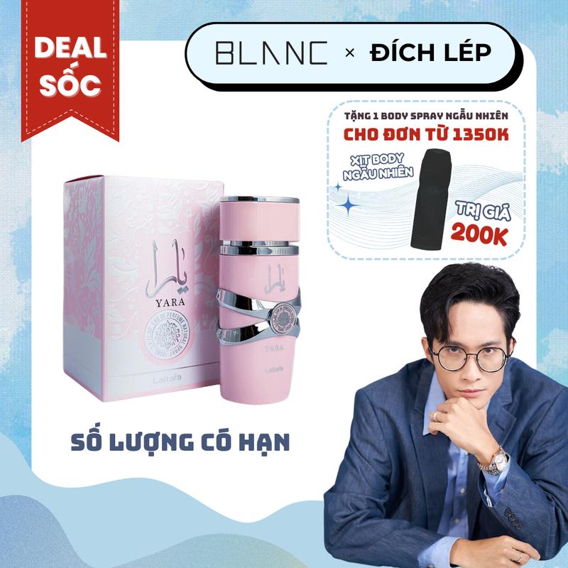   ĐỘC QUYỀN KOC LÉP KID  Nước Hoa Lattafa Yara EDP Nữ Perfume Cosmetic Xịt Thơm 