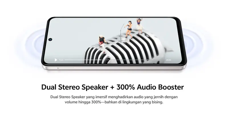 vivo Y19s Pro - 6000mAh + 44W FlashCharge, Tahan Banting Ekstrem, Tahan Hujan IP64, Dual Stereo Speaker, 50MP Kamera Utama, AI Erase 2.0