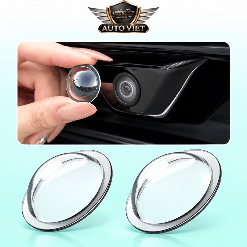 Vỏ Bảo Vệ Camera Ô Tô Set 2 Cái, Chống Nước Chống Va Đập, Nắp Che Camera Lùi Xe Hơi P414