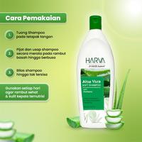 Gambar [Paket hemat 2 Pcs] HARVA Soft Shampoo Aloe Vera - 600 ML + HARVA Intense Whitening Booster Body Serum 600ML  shampo lidah buaya untuk bantu merawat rambut dan body serum mencerahkan seluruh badan dari liora beauty_NEW Kab. Sidoarjo 5 Tokopedia