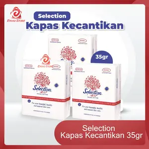 ENVIO - Selection Kapas Kecantikan 35gr - Kapas Selection / Kapas Pembersih
