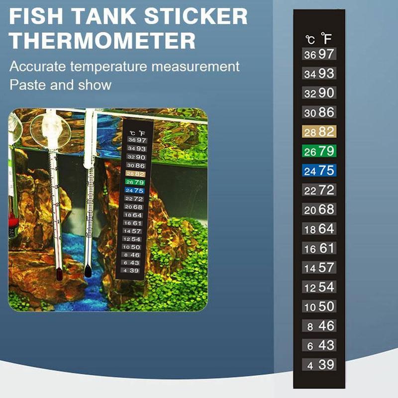 Fish Tank Thermometer Temperature Sticker Aquarium Accessories - TikTok ...