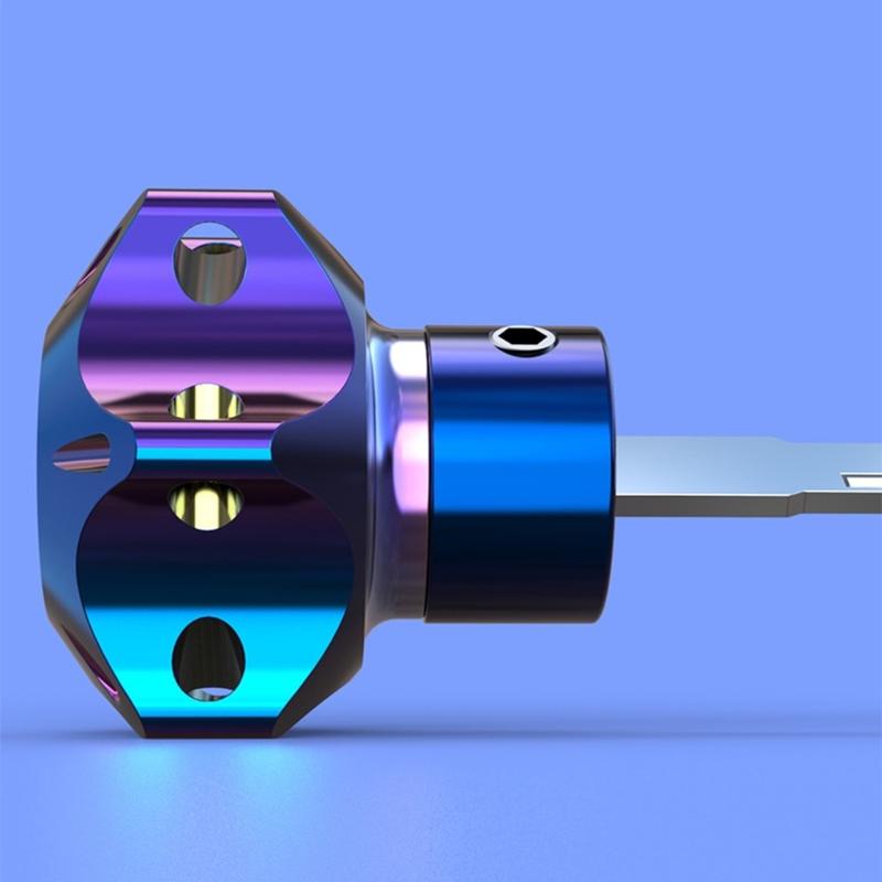 Product Introduction of XYKJ Aksesori modifikasi sepeda motor 250SR penutup kepala kunci skuter listrik penutup kunci pegas dekorasi gantungan kunci yang dipersonalisasi Titanium Elegan Ganci 18