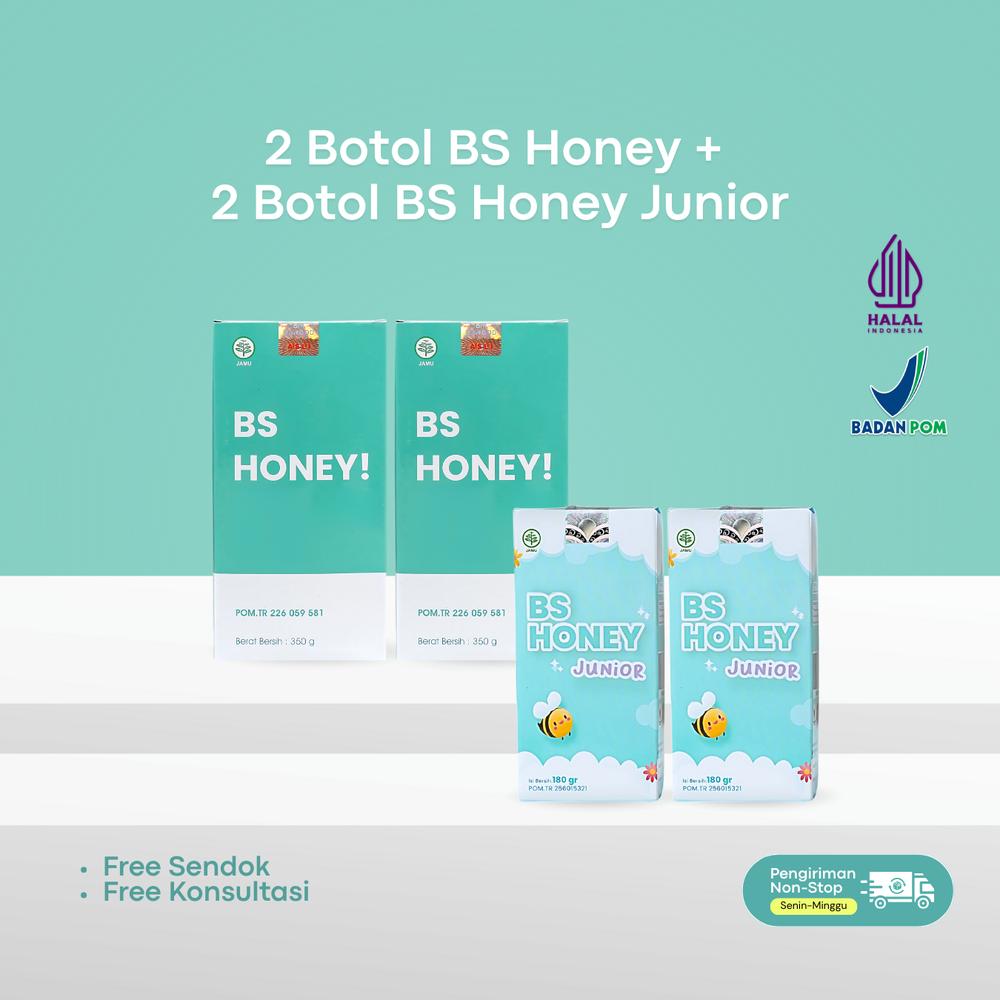 2 PC BS HONEY & 2 PC BS HONEY JUNIOR