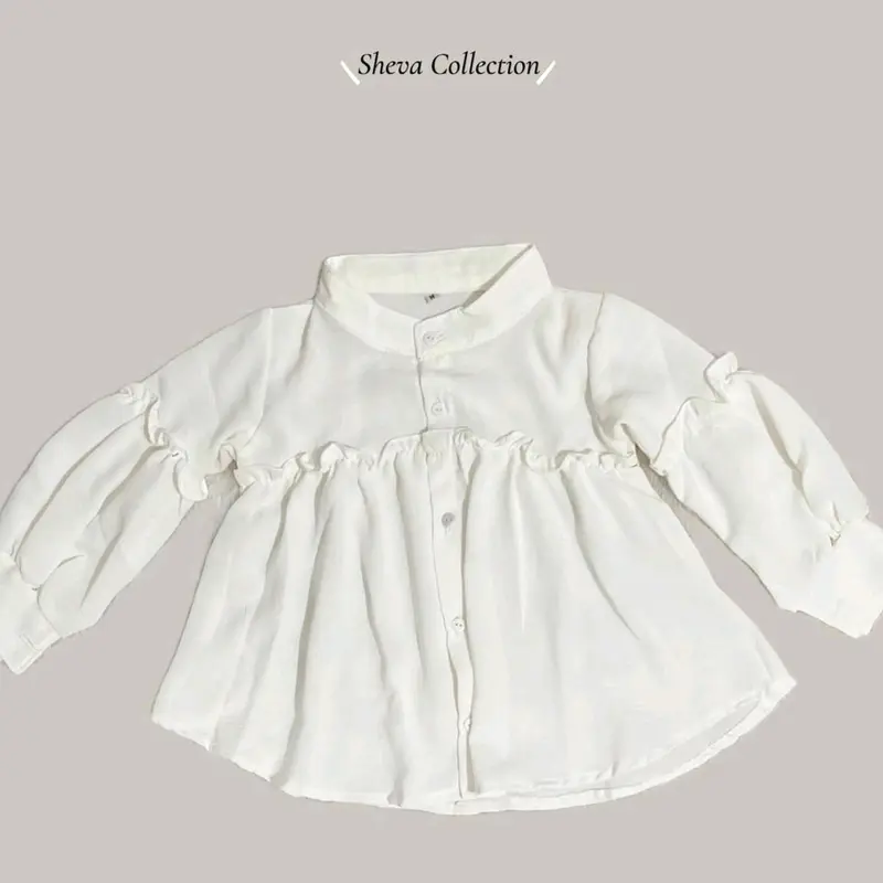 BLOUSE anak / Blouse Anak Perempuan / Blouse bahan Crinkle Airflow Premium usia 1-12 tahun Anak-Anak Model NAIRA 7