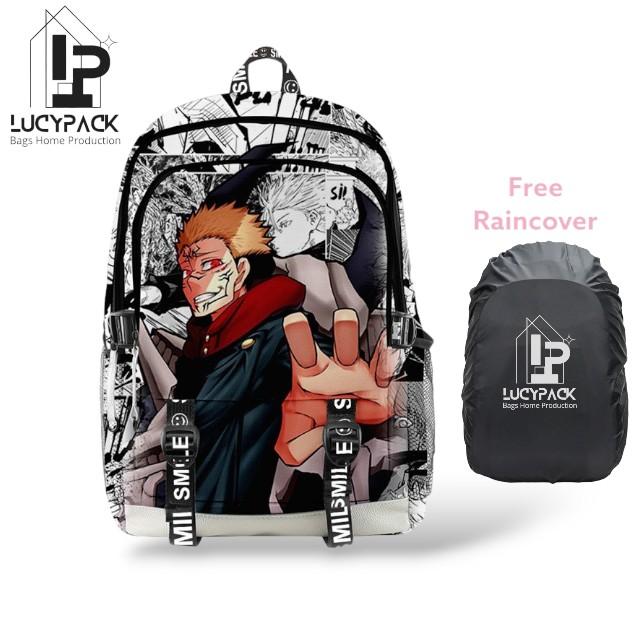 Product Introduction of Tas Ransel Anak Laki-laki Tas Sekolah Kartun Jepang Tas Backpack Free Raincover Anti Air Muatan Besar Fashion Kids Tas Punggung Printing keren 4