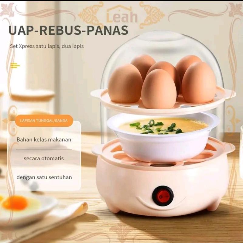 Alat Rebus Telur Listrik Serbaguna  Penanak Telur Elektrik 220V, 50Hz Peralatan 3