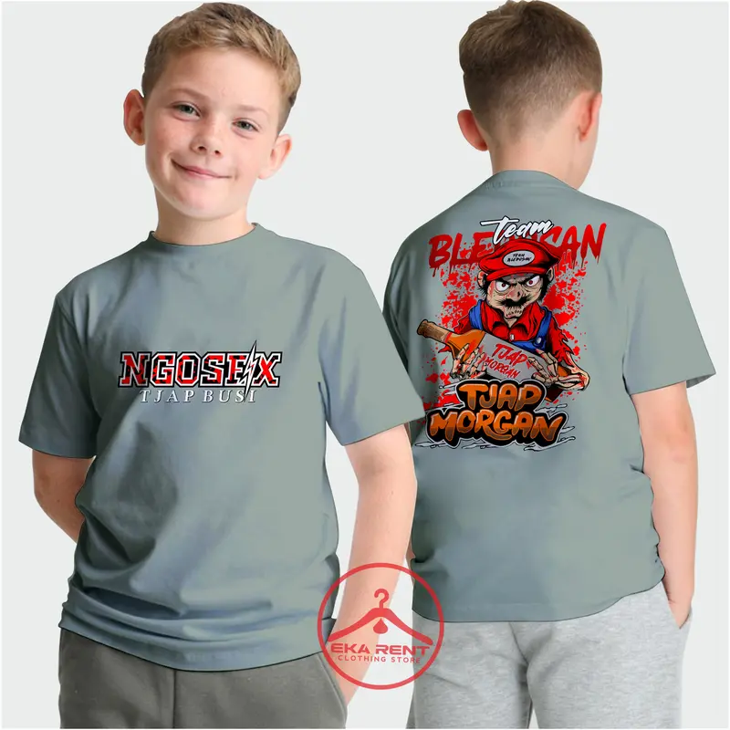 Baju Kaos Anak Nanda Ngx Ngosex Tjap Morgan Audio Sound system Lengan Pendek 2