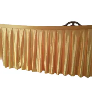 Skirting Meja Polos Panjang 8 Meter Tinggi 75 Cm Bahan Filamin Desain Elegan Dan Fleksibel Untuk Berbagai Kebutuhan Anda