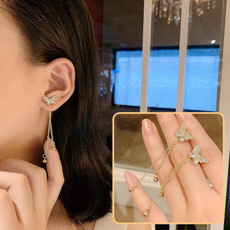 Bông Tai Khí Chất Thời Trang Cho Nữ, Bông Tai Đơn Giản Và Đa Năng 1